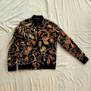 Denim & Flower jacket size large